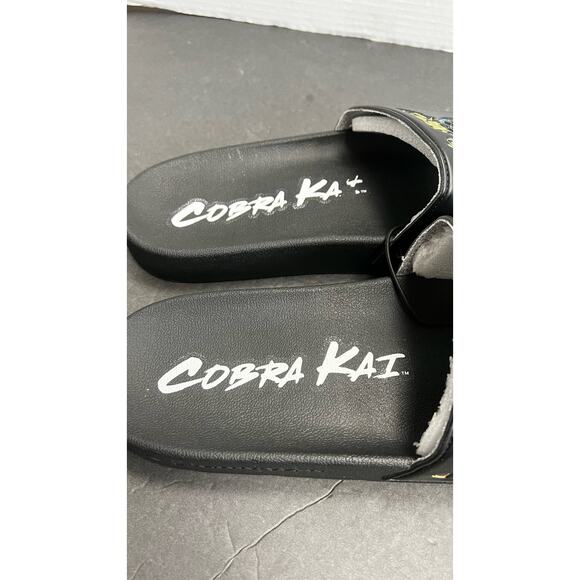 Champion Men’s IPO Cobra Kai Slide  Sandals Black Size 13M NWT - Picture 5 of 10
